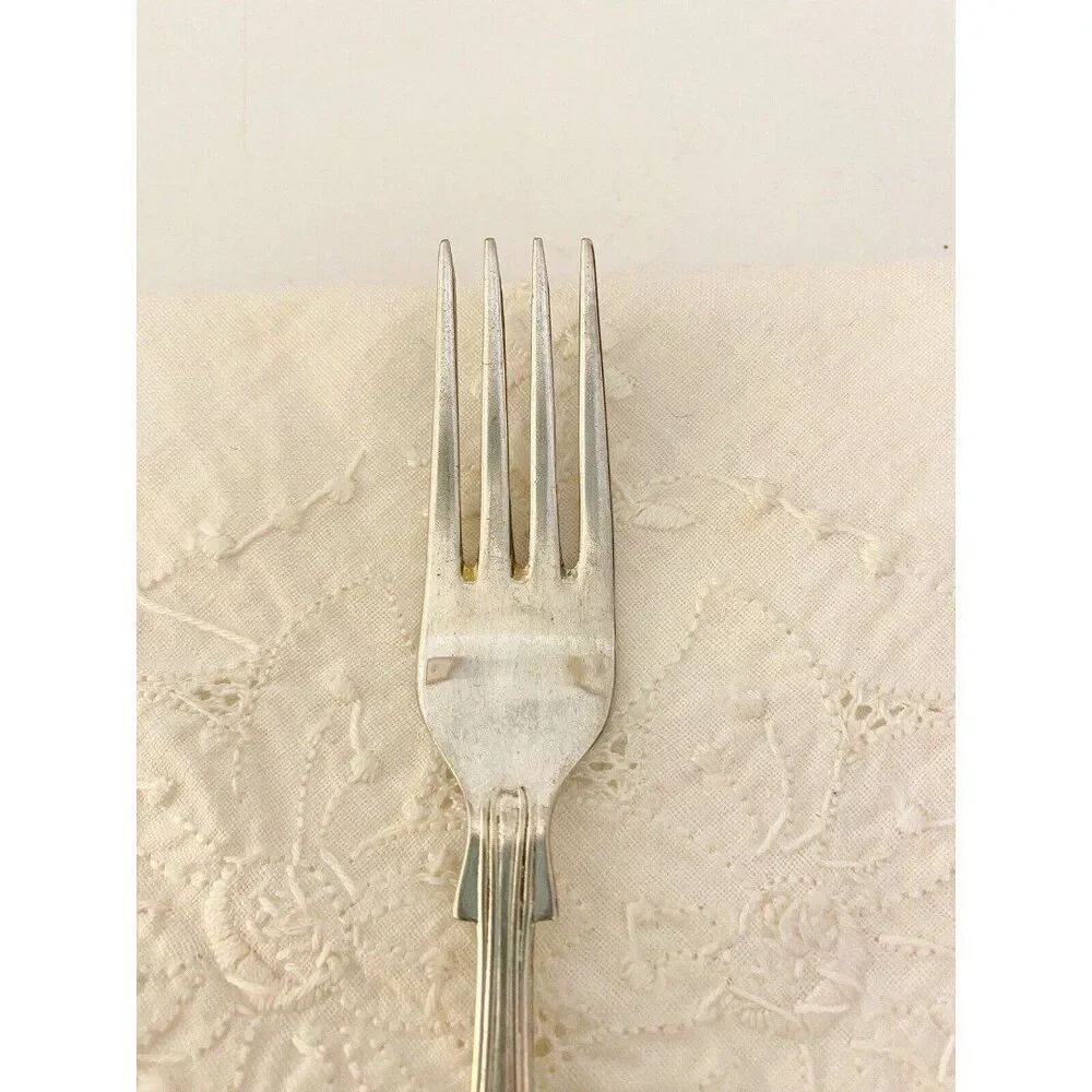 Vintage Cooper Ludlam Silver Plated Child's Flatware-Missing Knife